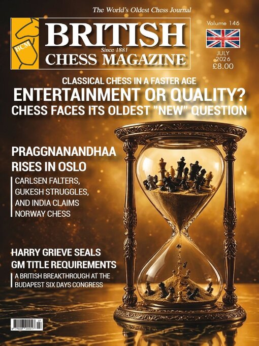 Cover image for British Chess Magazine